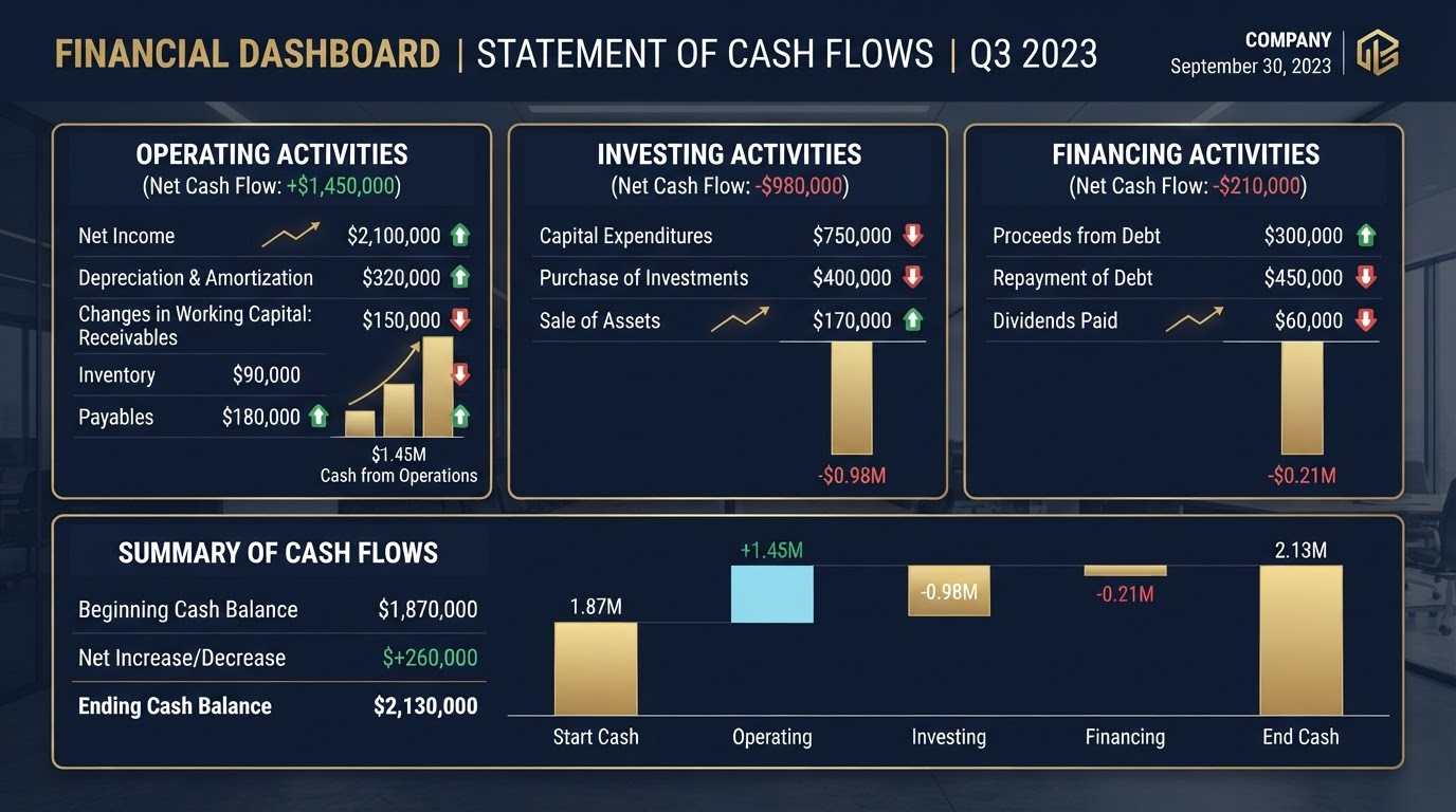 How to Read Your Statement of Cash Flows Without an Accounting Degree