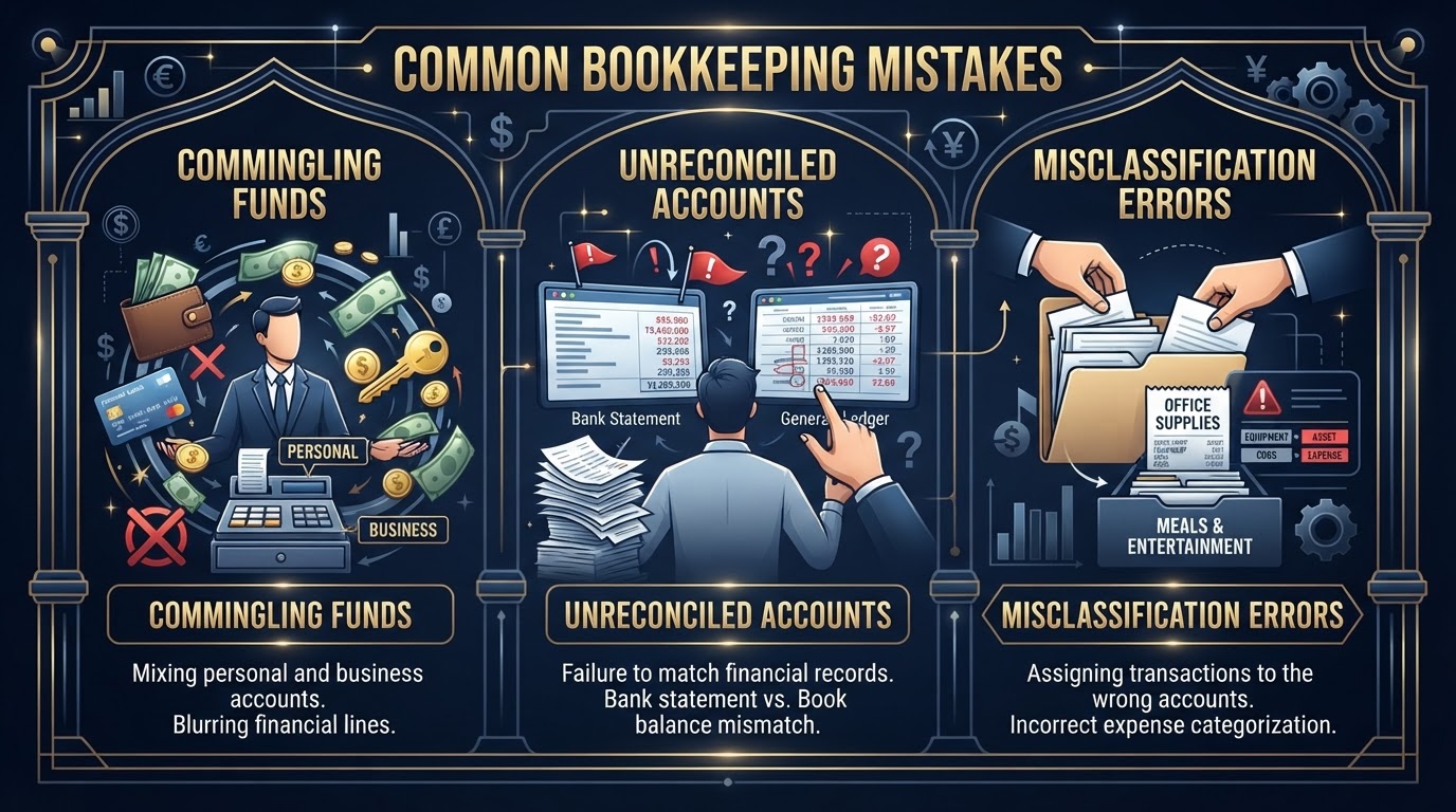 Common Bookkeeping Mistakes (and How to Prevent Them)