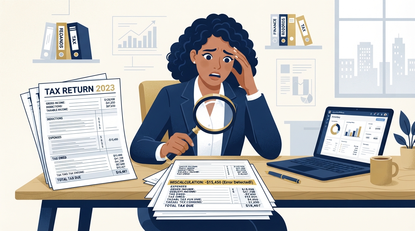 What Happens If You Find a Mistake on a Tax Return You Already Submitted