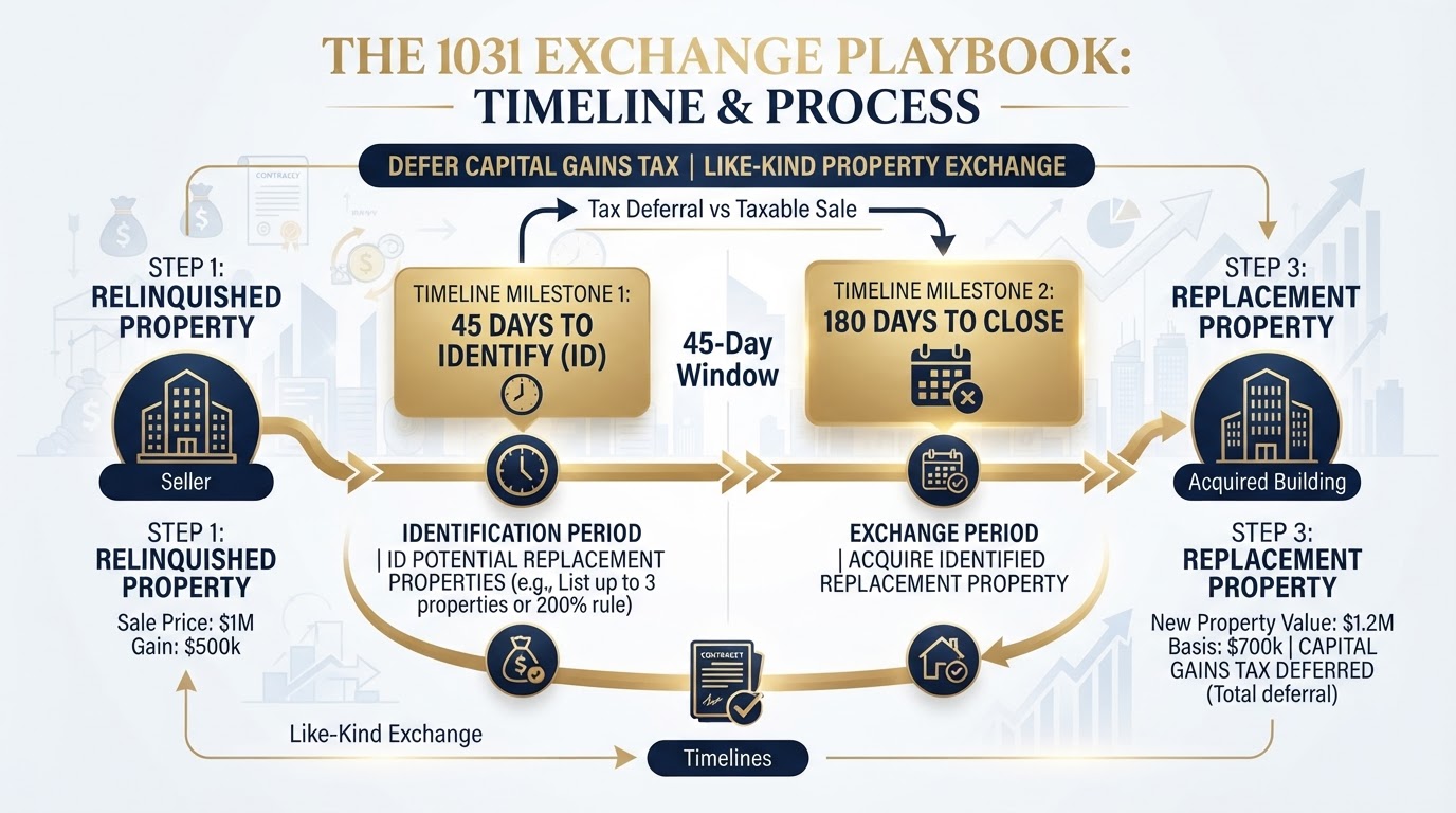 The 1031 Exchange Playbook: Deferring Capital Gains