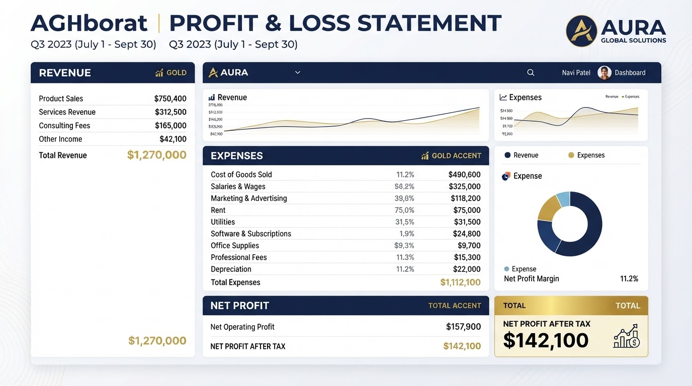 How to Read Your Profit & Loss Statement Without an Accounting Degree