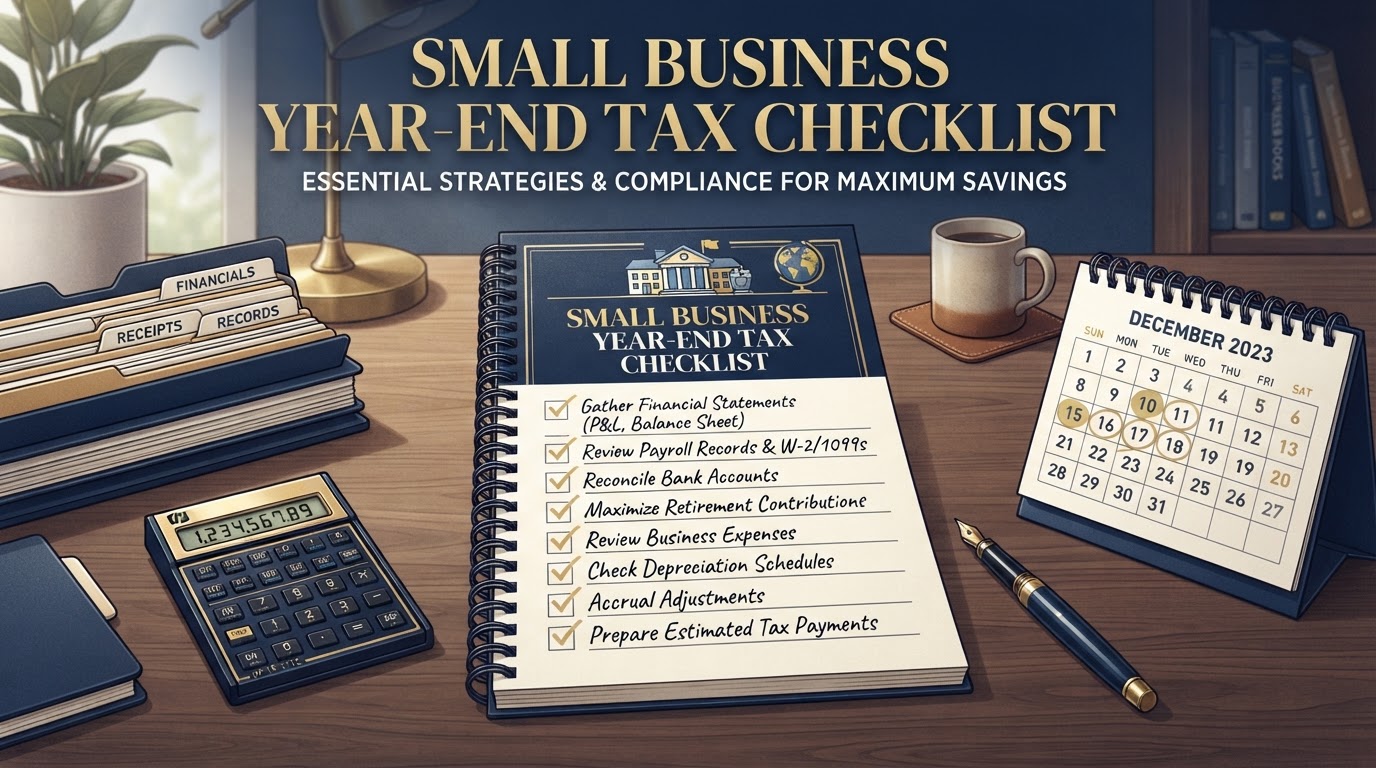 Small Business Year-End Tax Checklist