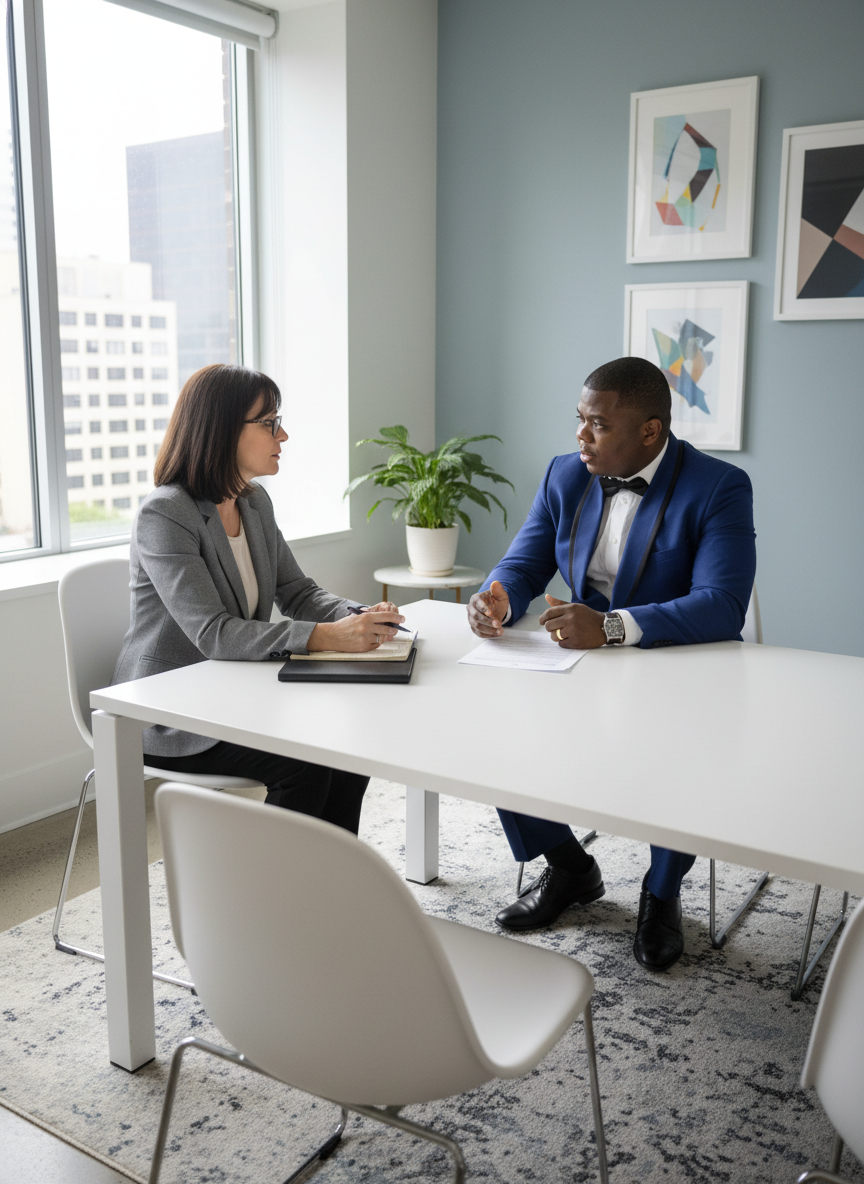 One-on-one financial consultation