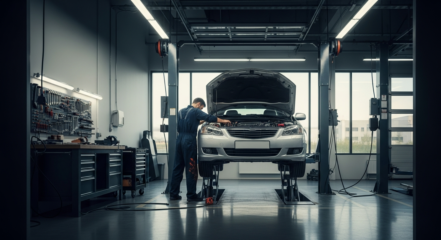 Professional Auto Repair Bay