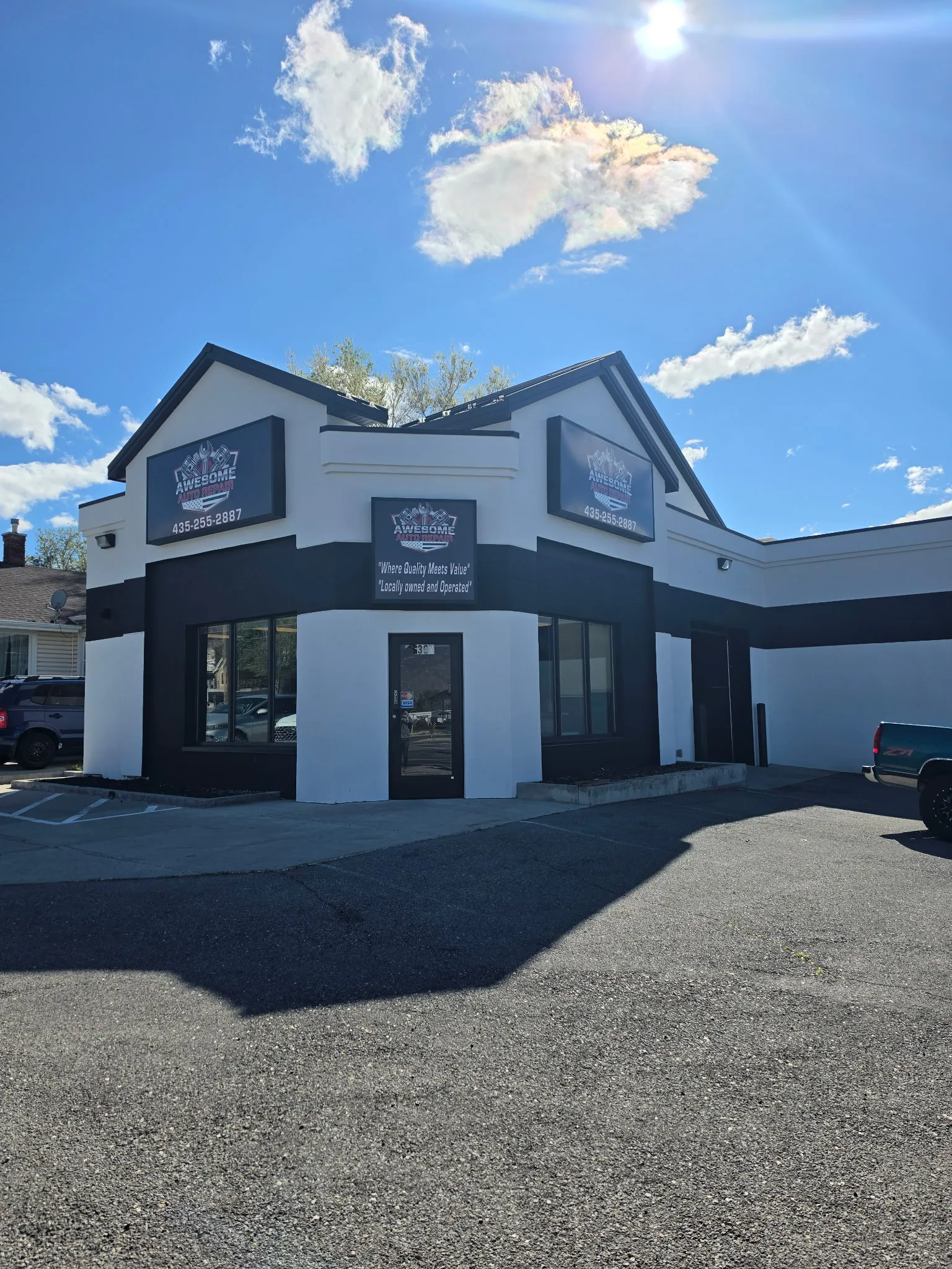 Awesome Auto Front View at Awesome Auto Repair in Tooele UT