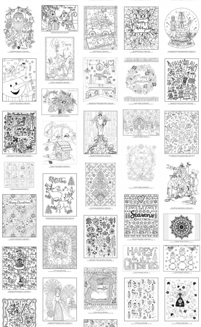 Free Coloring Book Samples