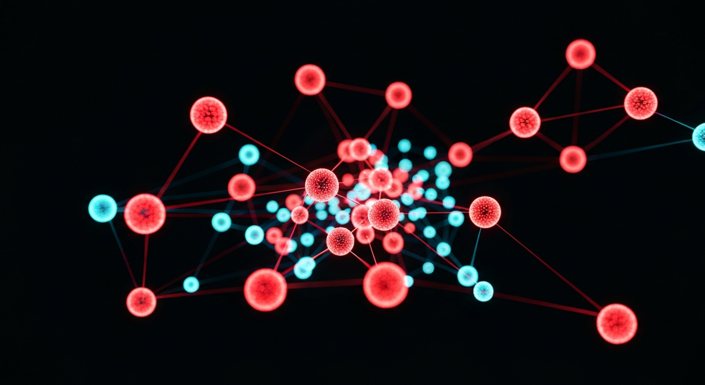 Abstract visualization of missed business leads and lost data connections in UK