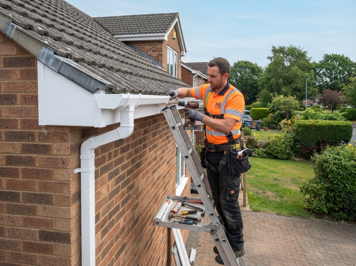 Gutter Services website design for roofing businesses