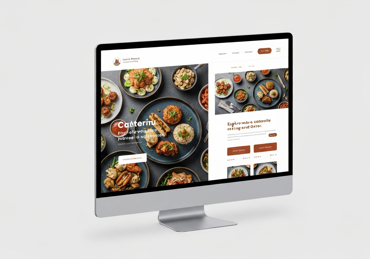 Savor Catering - Catering Company Website