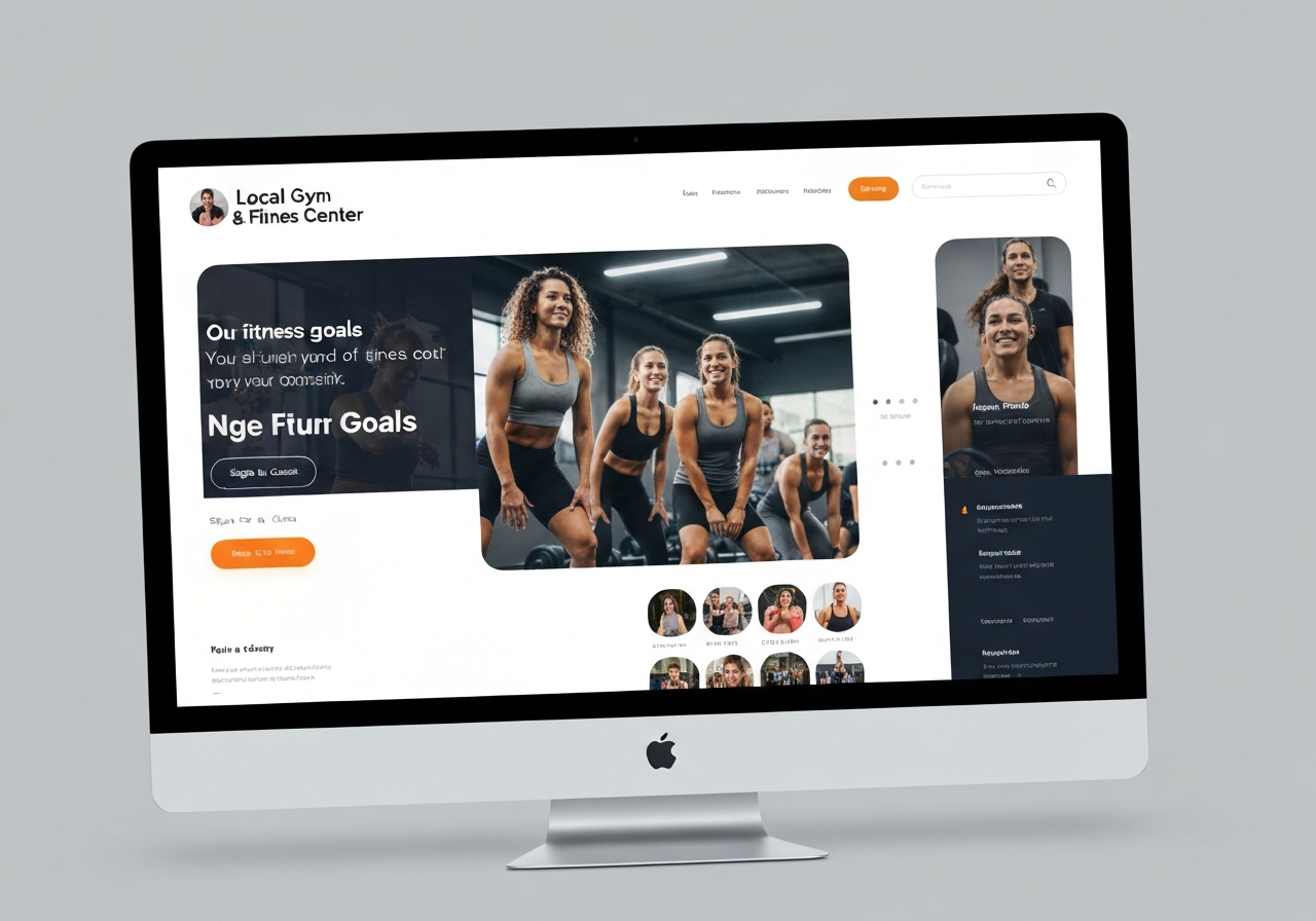 Iron Core Fitness - Local Gym Website