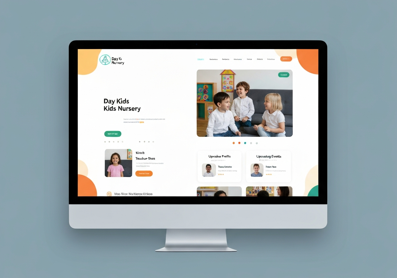 Little Steps Nursery - Day Nursery Website