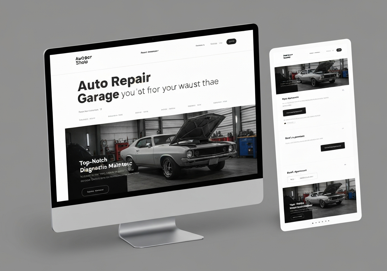 Apex Auto Repair - Auto Garage Website