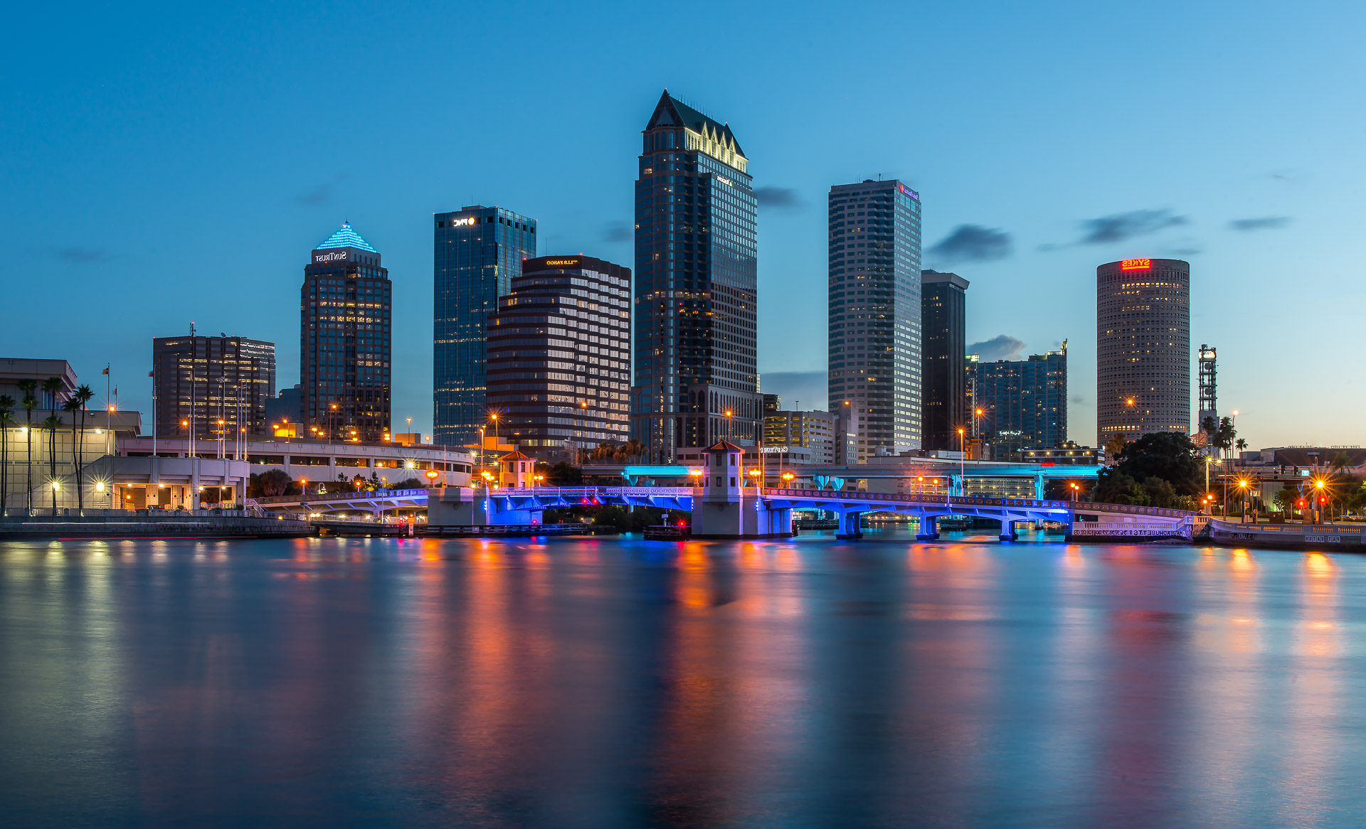 Beautiful Tampa Bay Skyline