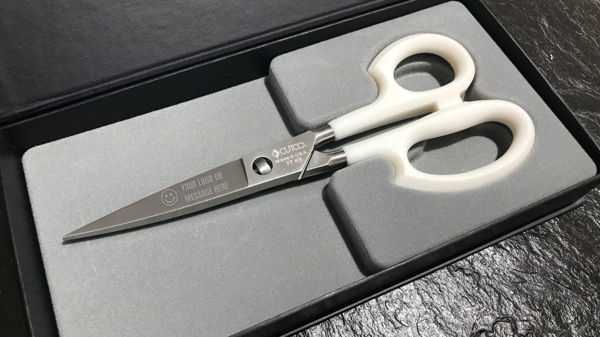 Engraved Cutco Super Shears