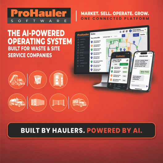 ProHauler Software Dumpster Expo trade show display
