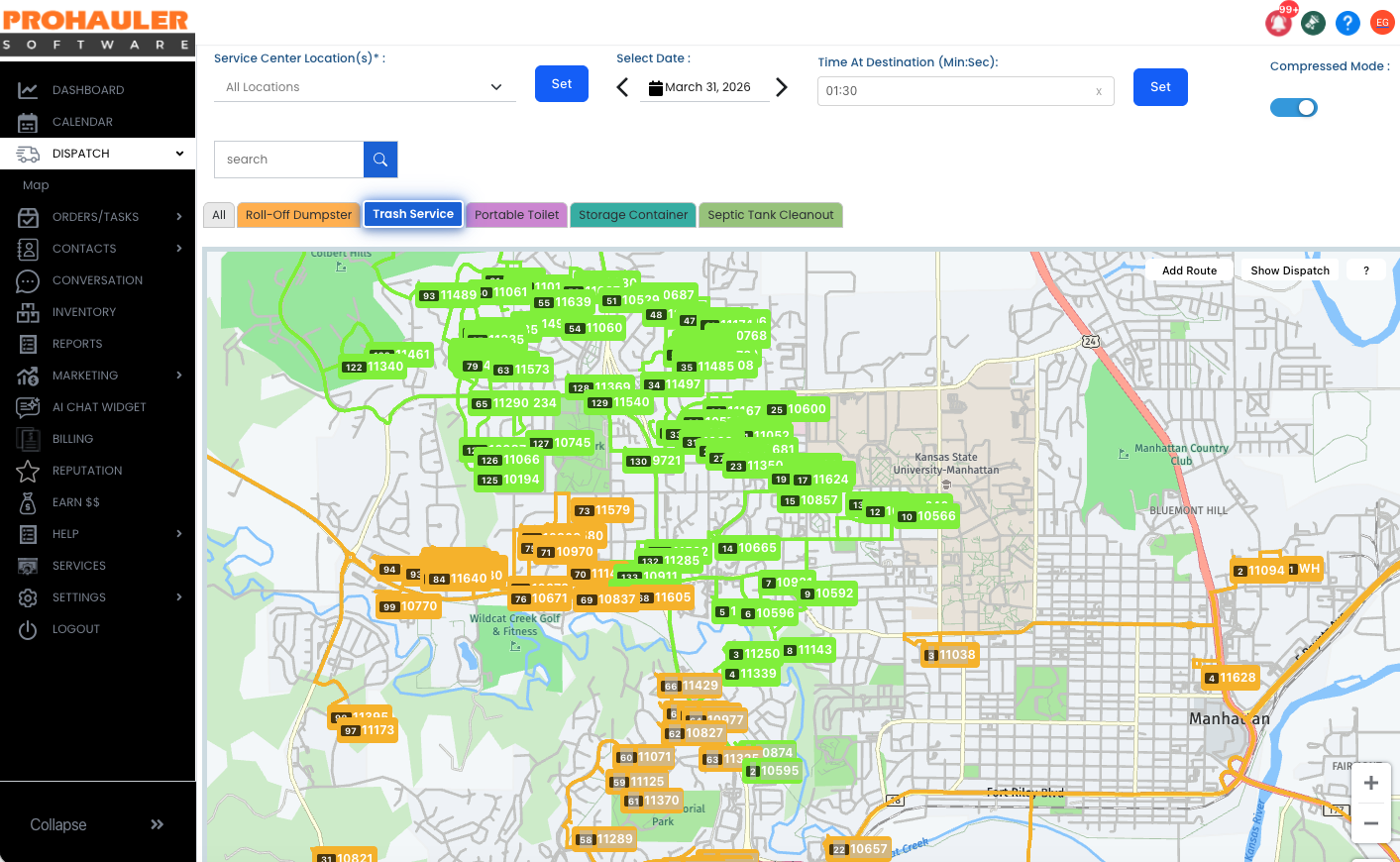 Asset Tracking and Fleet Route Visualization