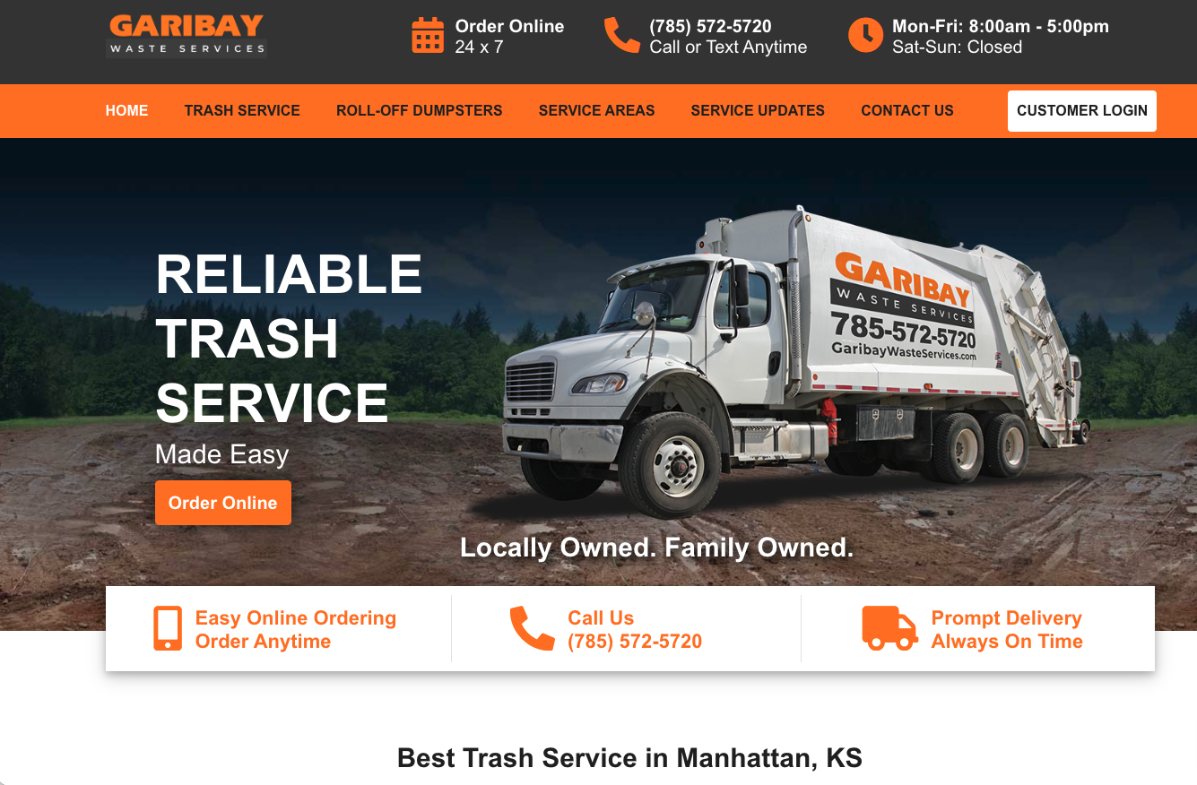 Website Order Online Button