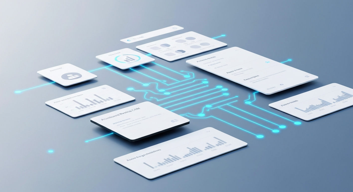 Futuristic automated backend CRM system
