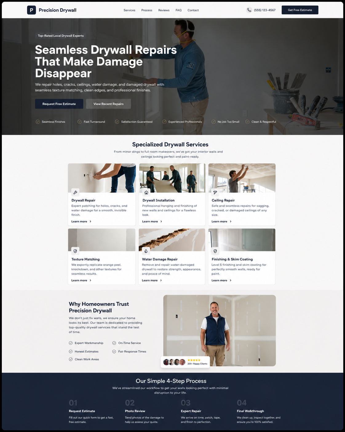 Precision Drywall - Drywall Repair & Installation