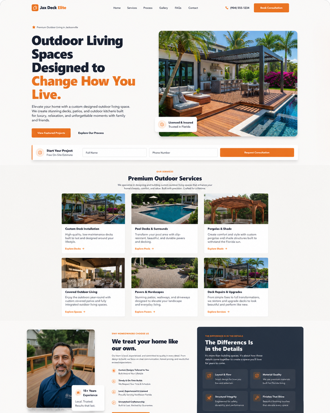 Jax Deck Elite - Custom Decks & Outdoor Living