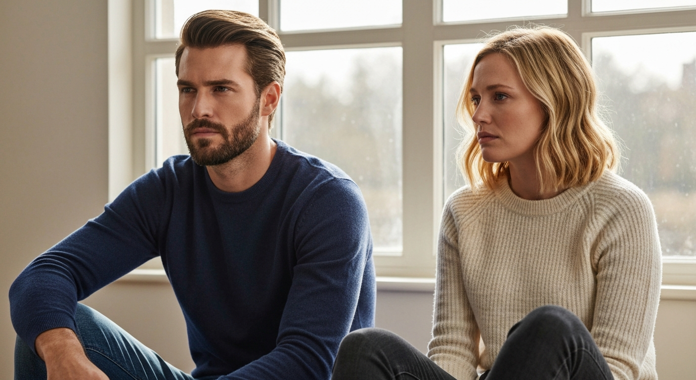 Relationship dynamic with subtle emotional tension