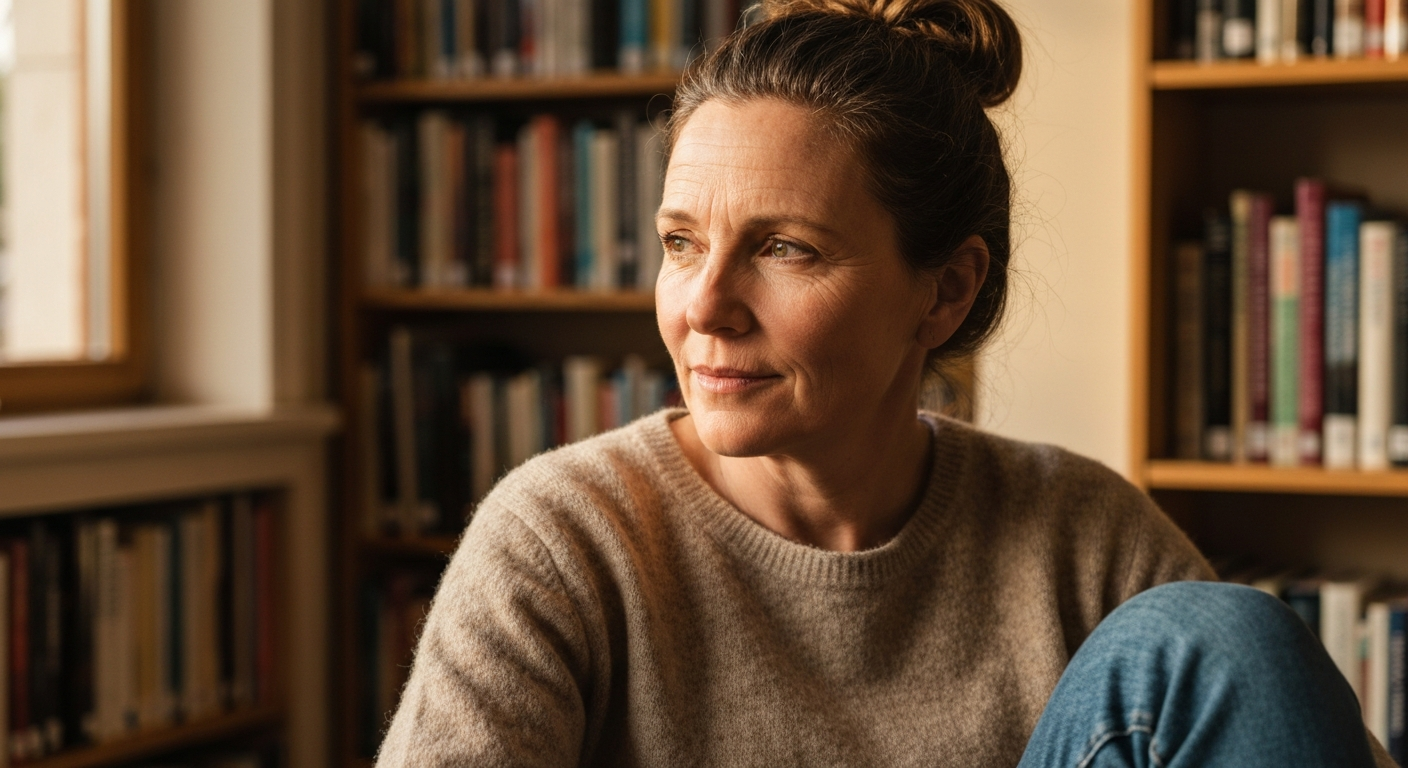 Thoughtful woman reflecting on relationship dynamics