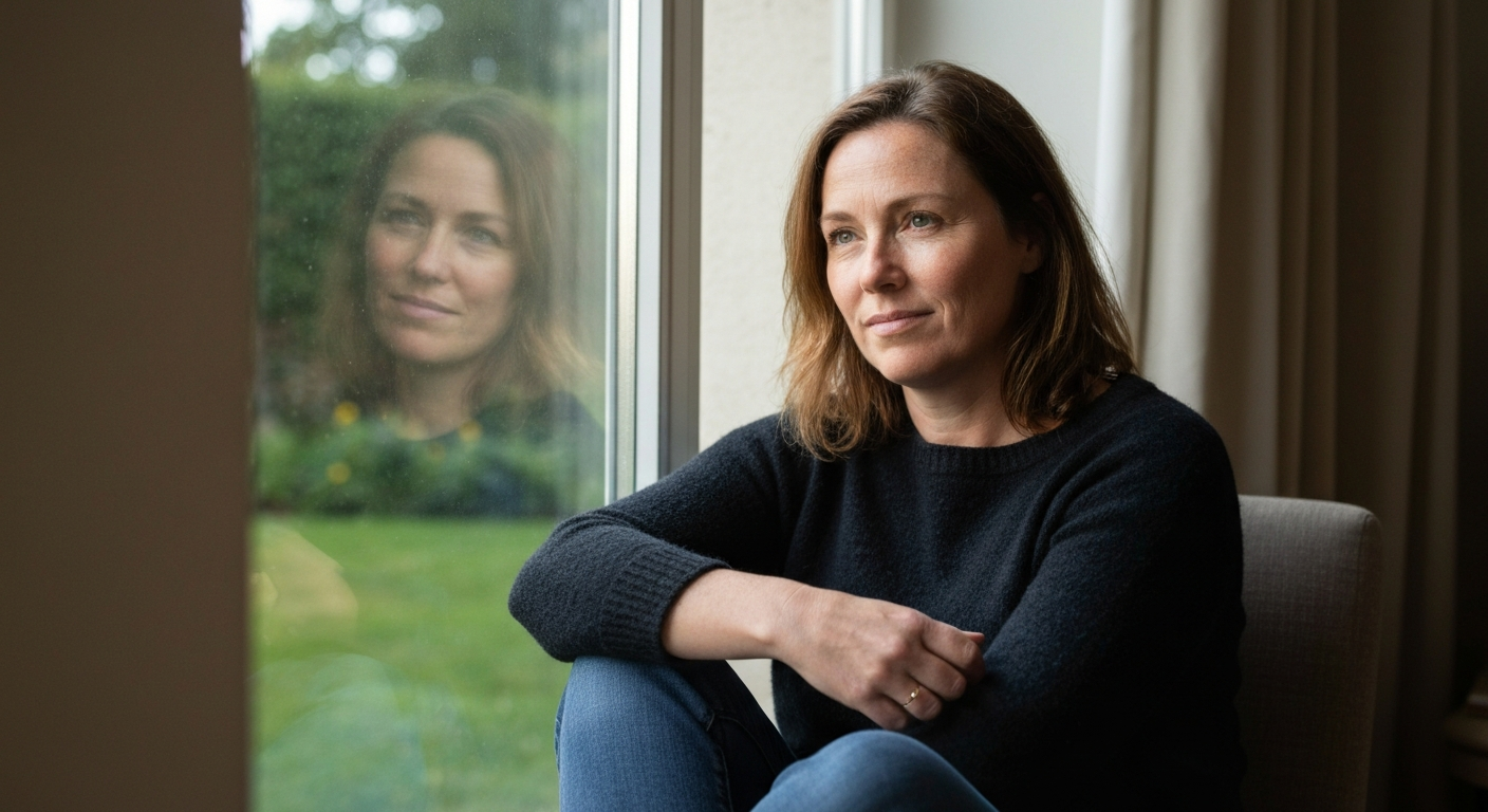 Woman feeling alone within a relationship