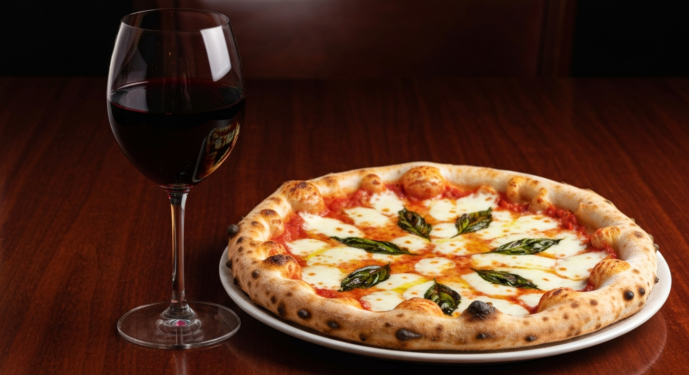 Wood-fired pizza happy hour special at Fratelli Lynchburg