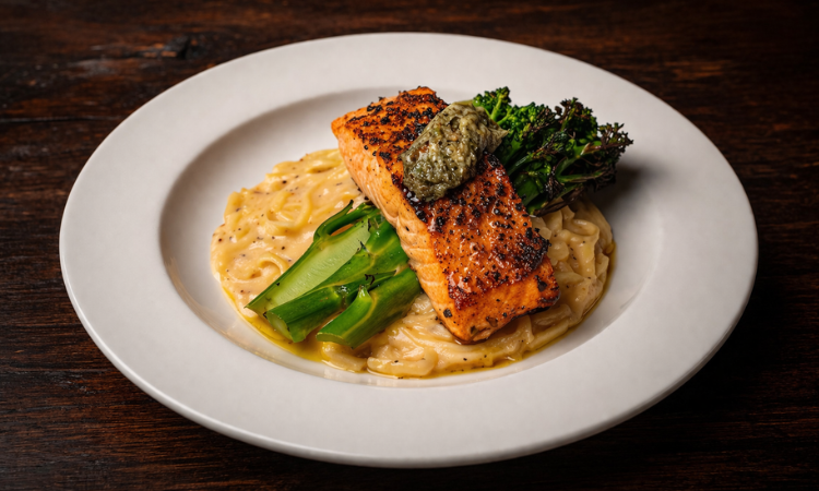 Fratelli Italian Kitchen menu featuring wood-fired pizzas and pastas