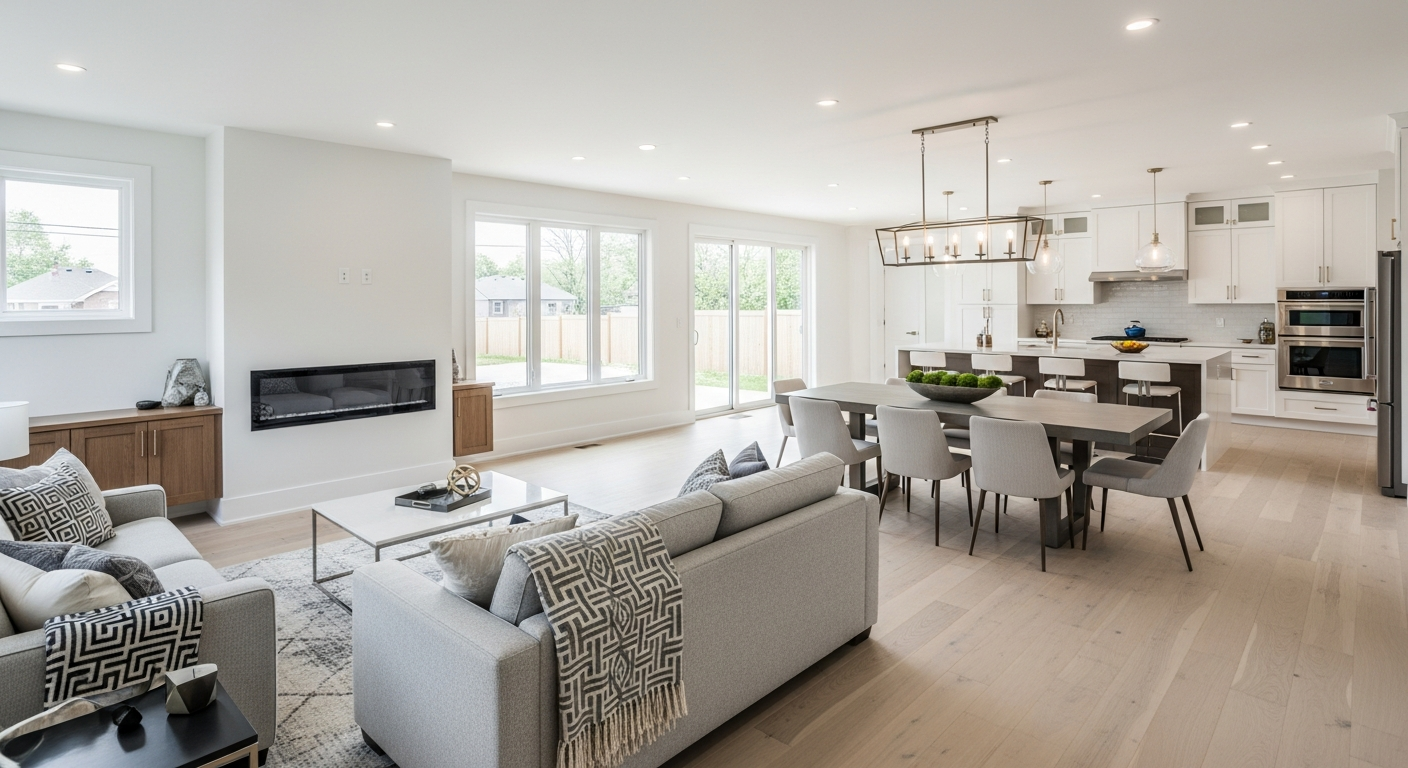 Modern home renovation