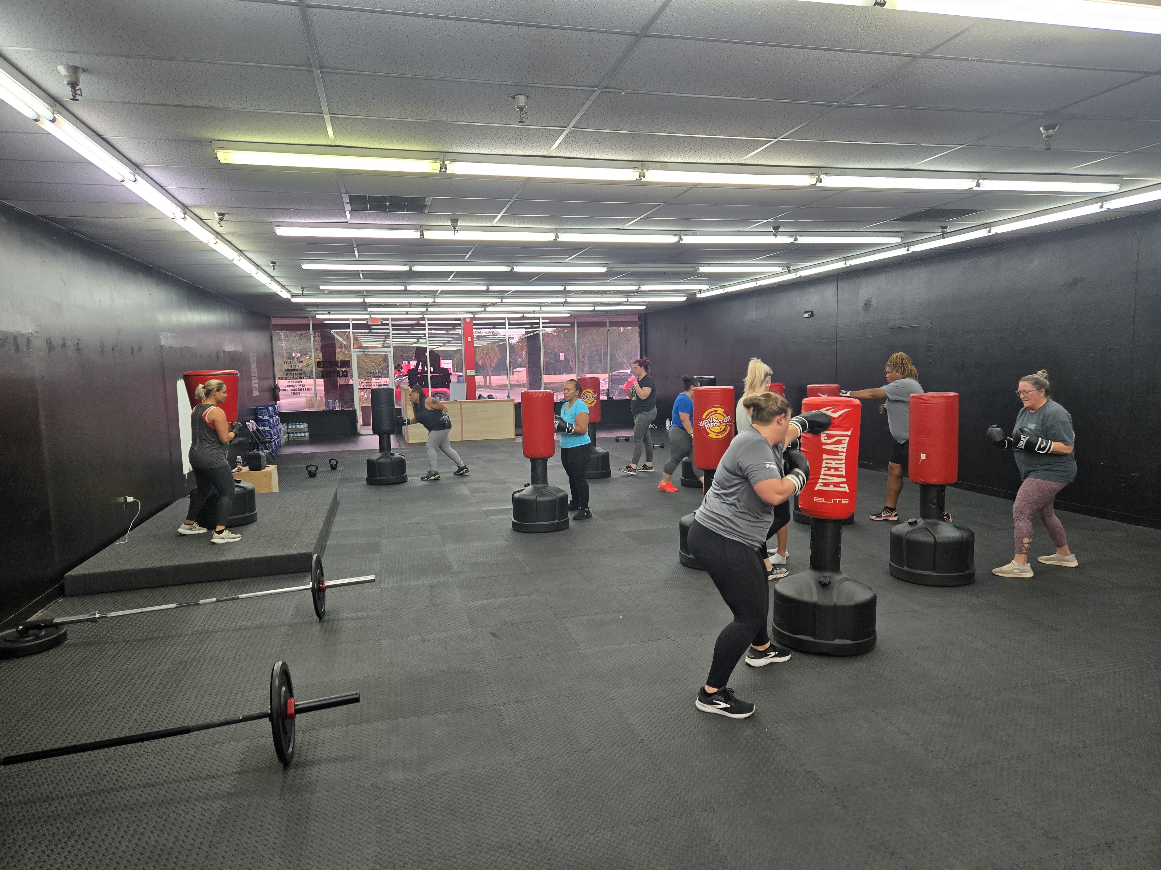 Revive Fitness & Recovery Facility & Group Kickboxing Workout