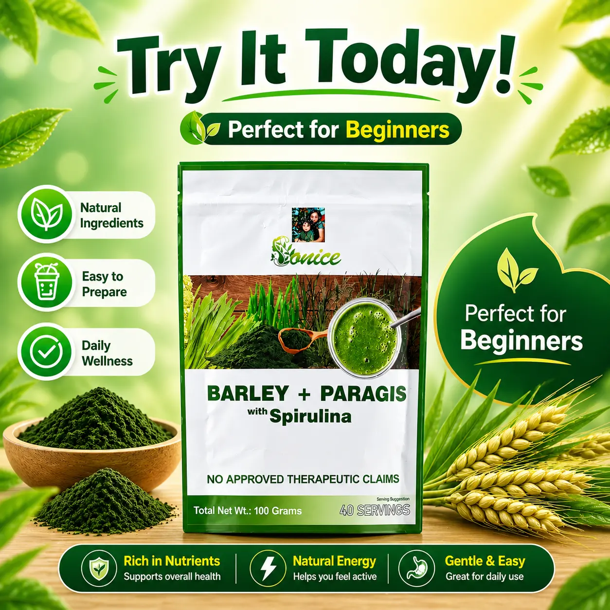 SONICE Barley Paragis