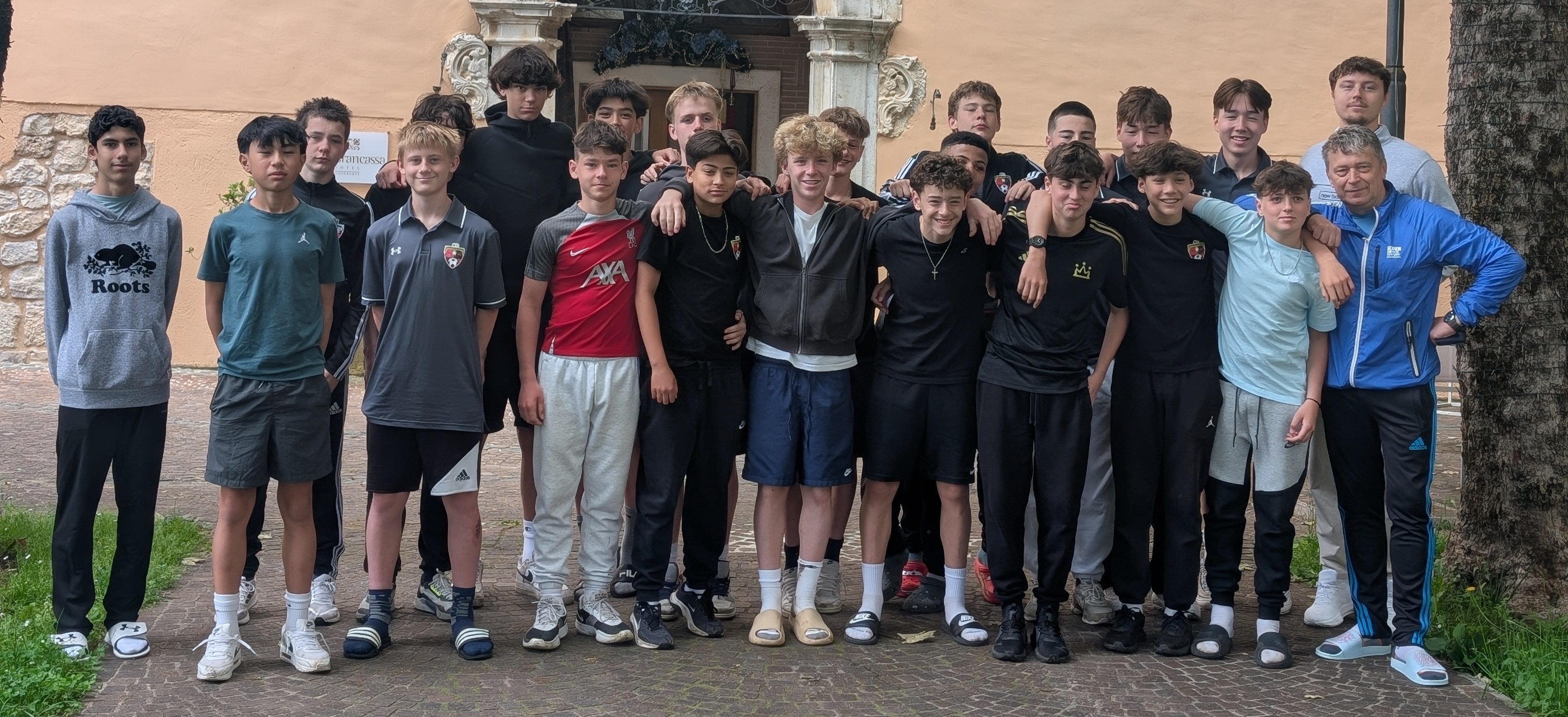 Team in Italy
