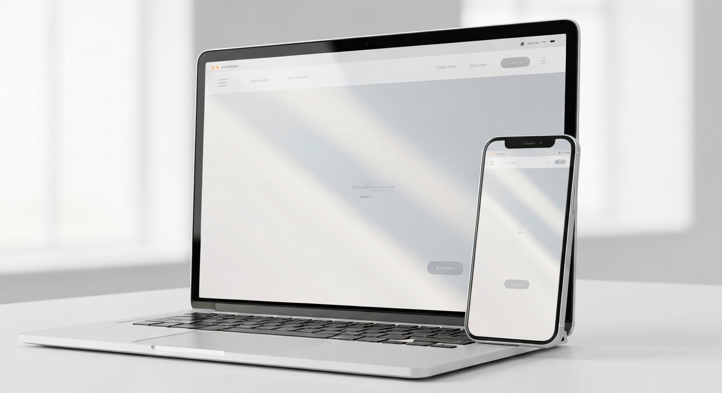 Website connected to CRM