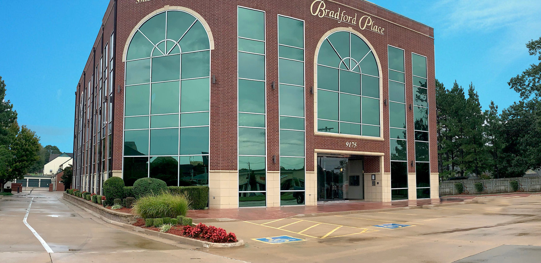 Palmer Estate Law modern office interior in South Tulsa