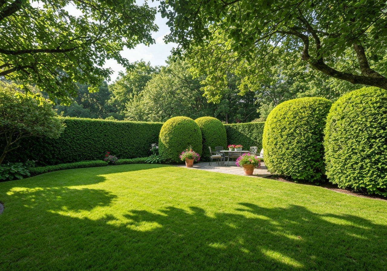 Pristine backyard oasis
