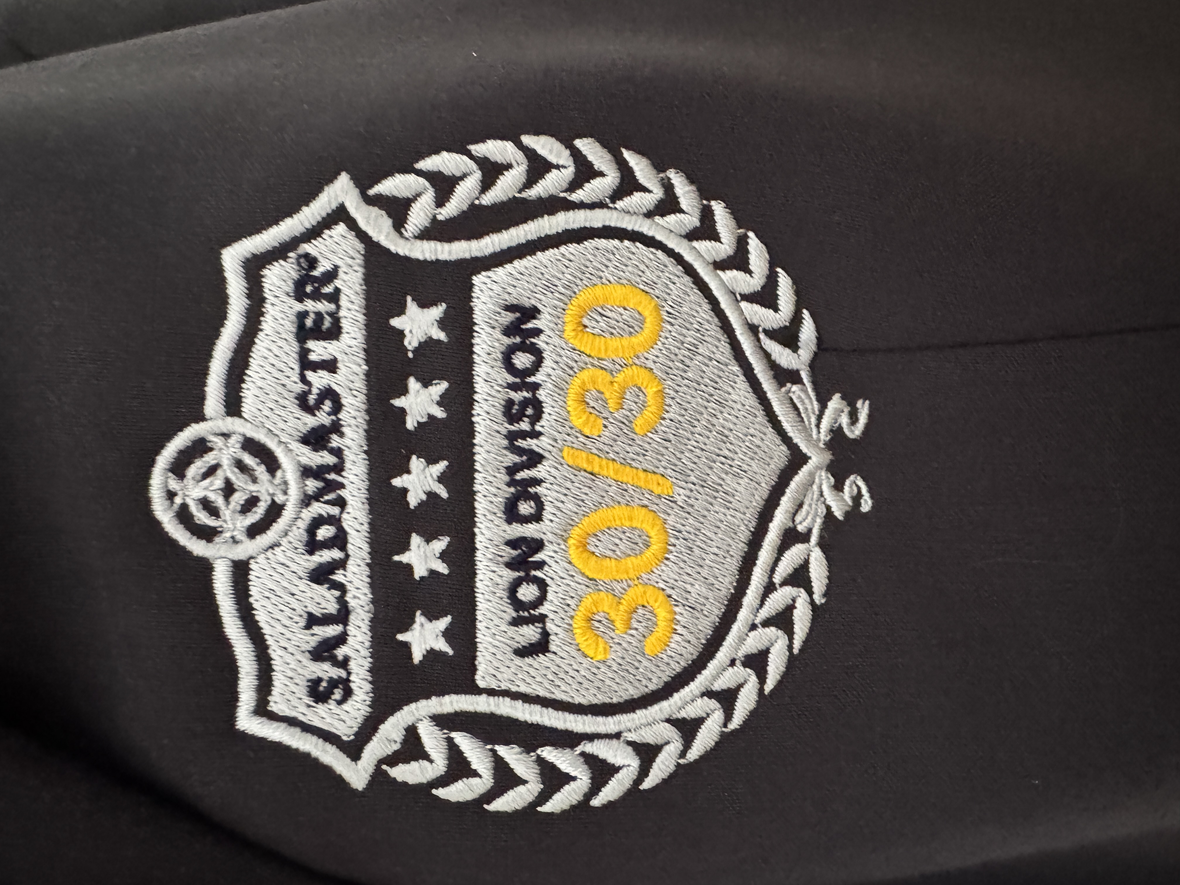 Saladmaster Lion Division custom embroidery patch