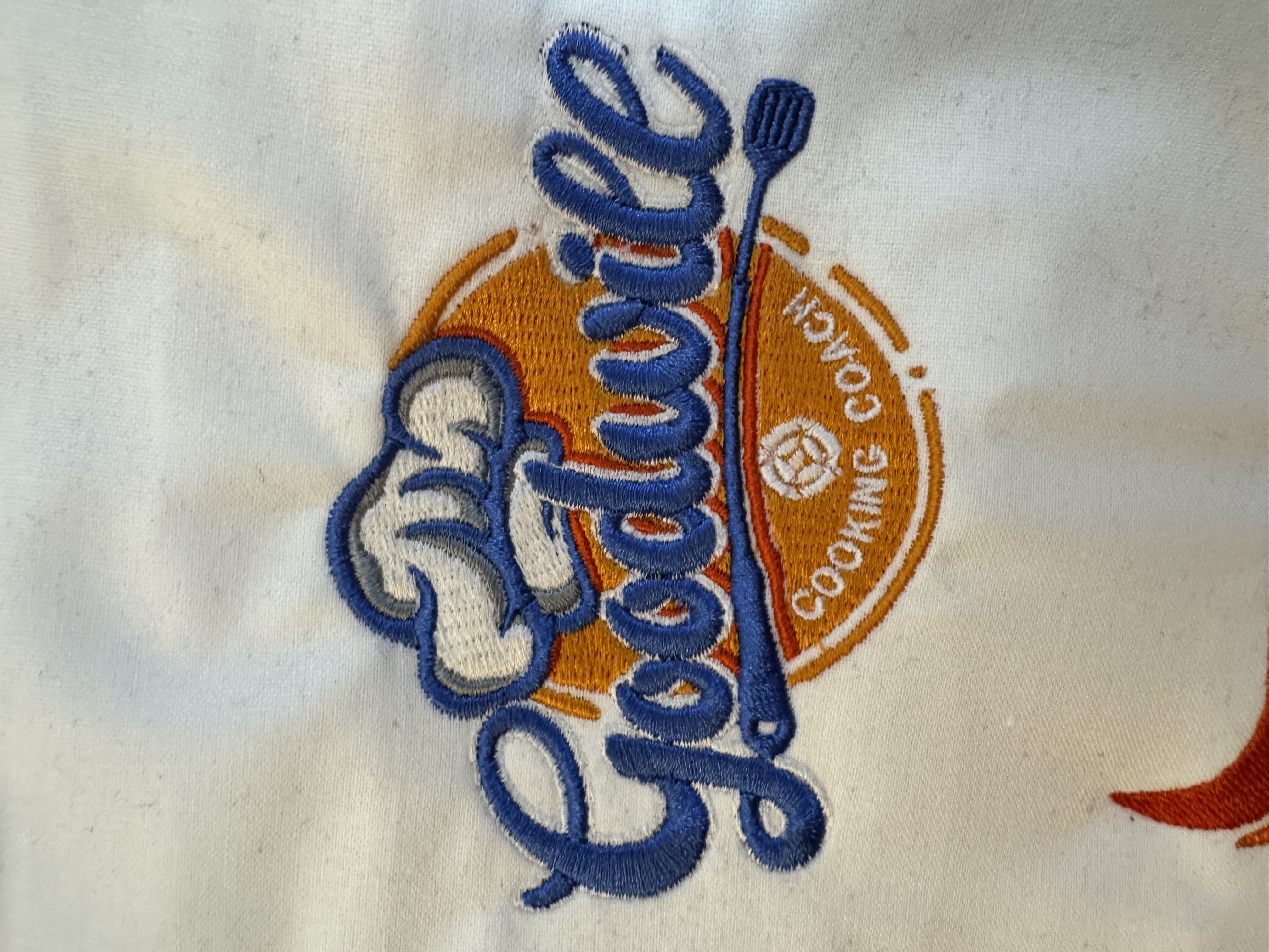 Goodwill Cooking Coach custom embroidery