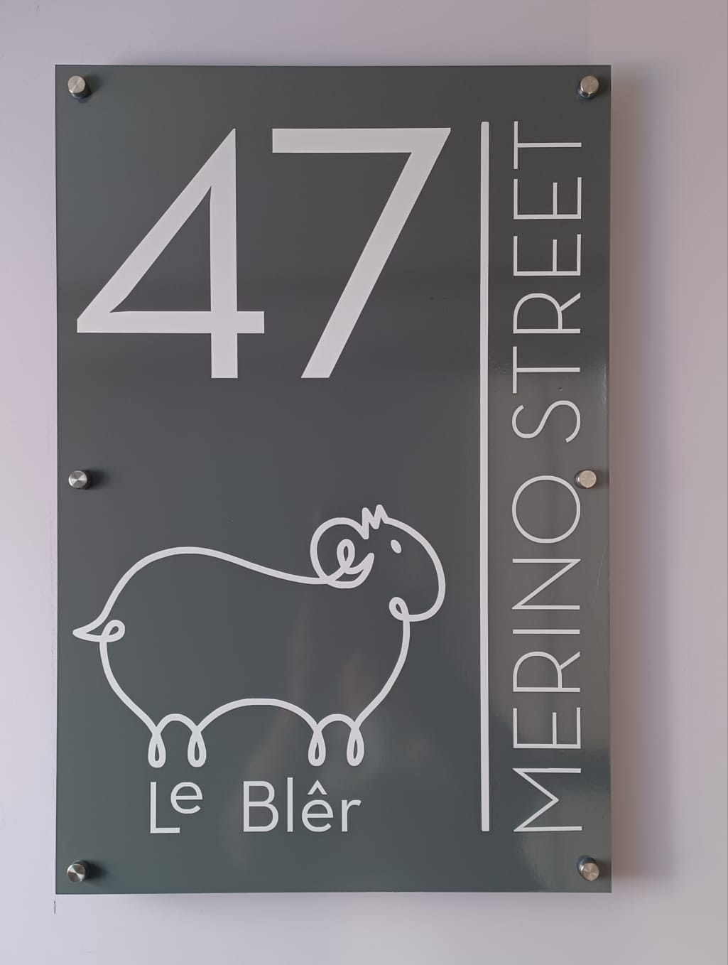 Merino Street Sign