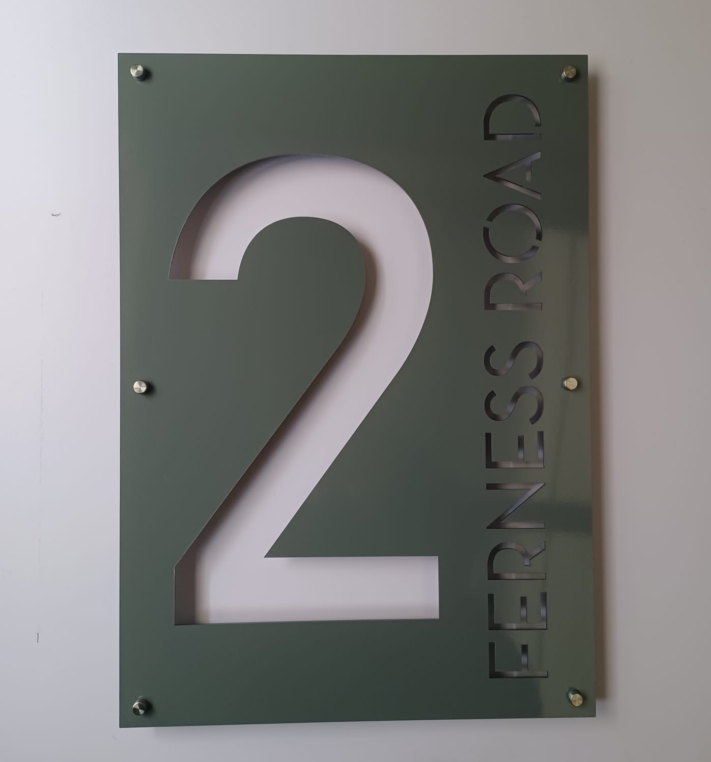 Ferness Road Sign