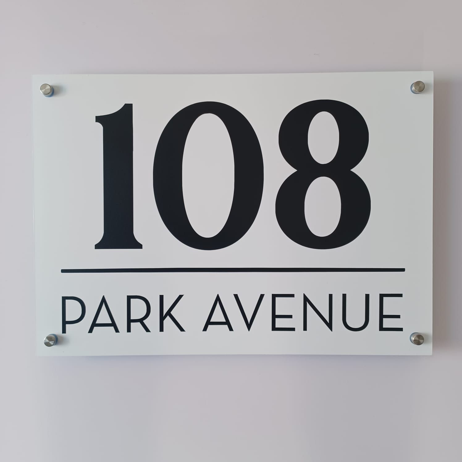 Park Avenue Sign
