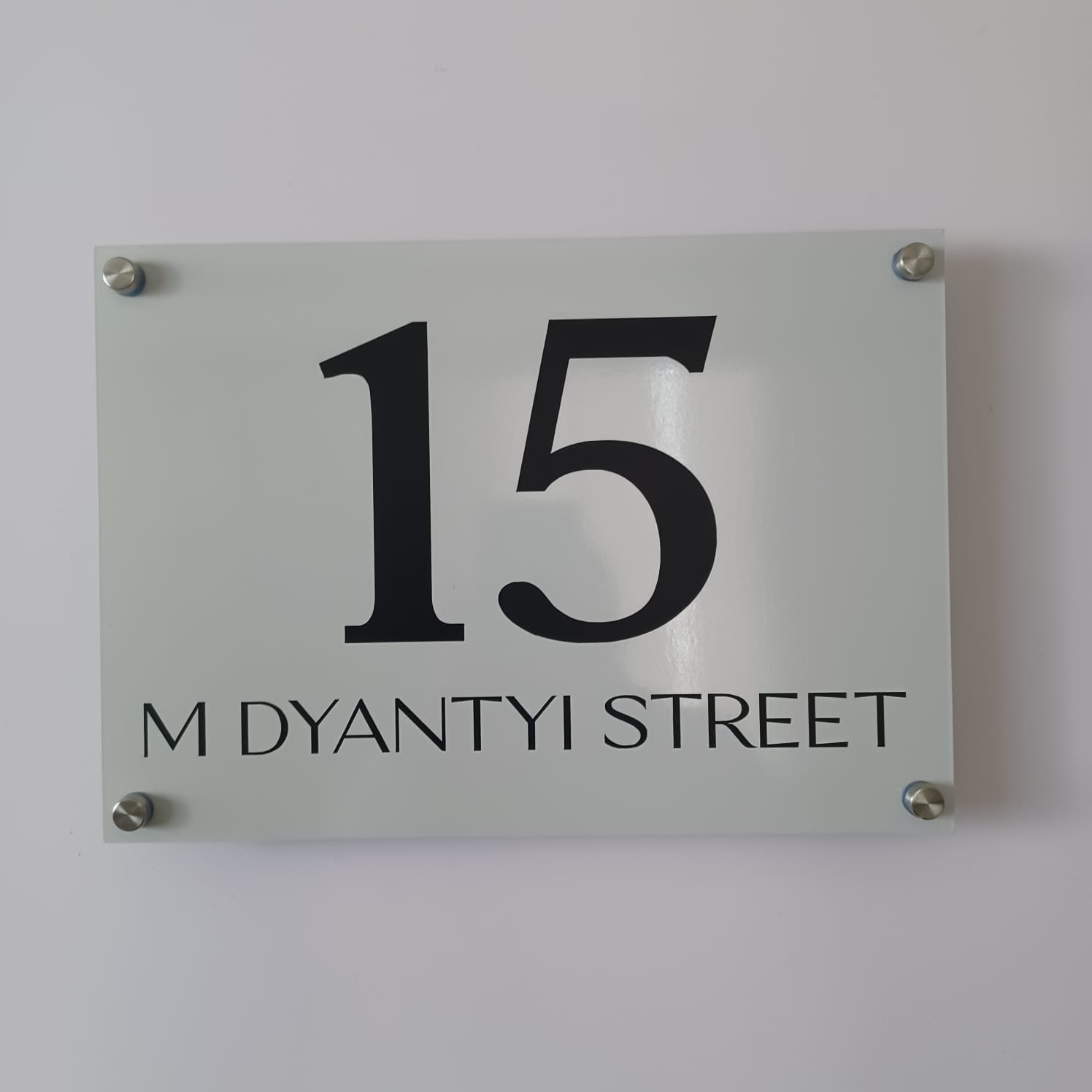 M Dyantyi Street Sign