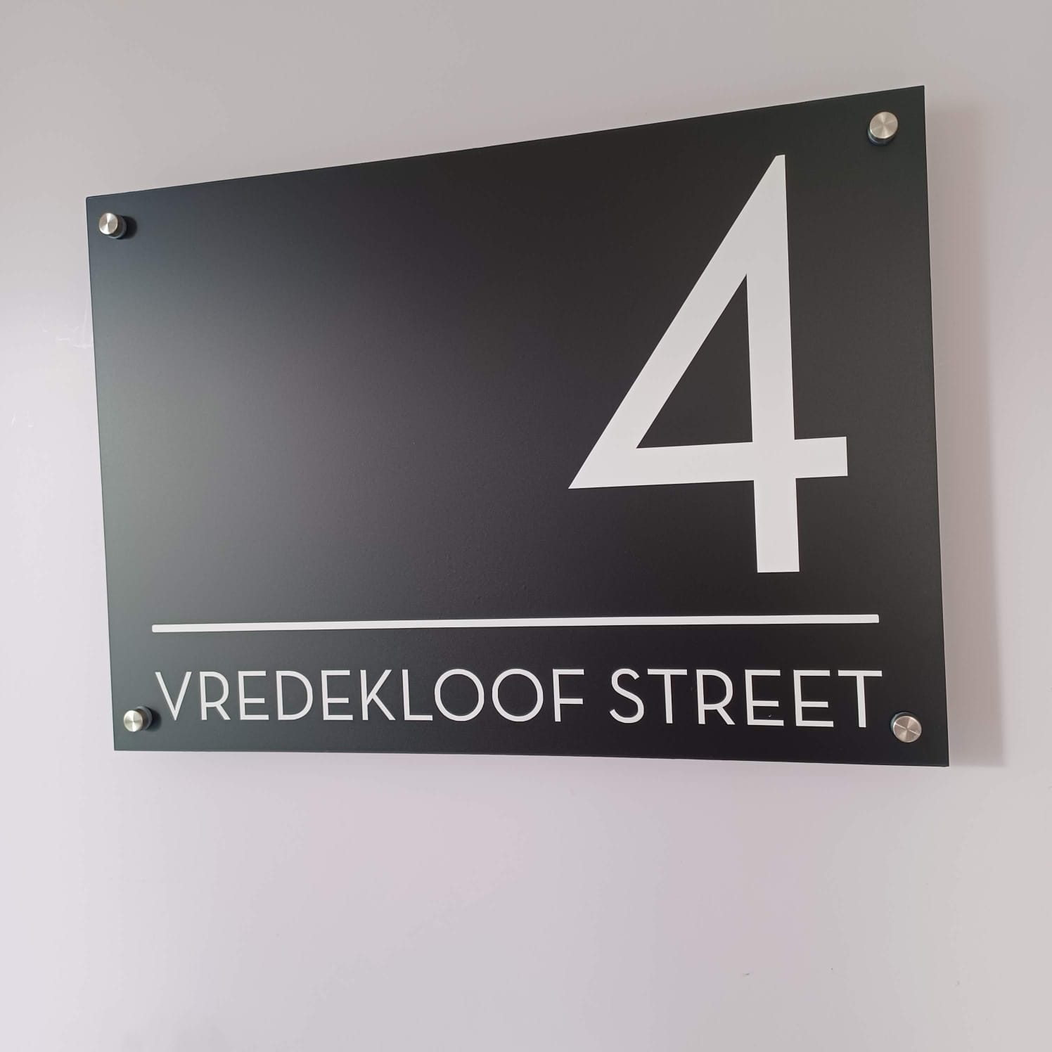 Modern House Number