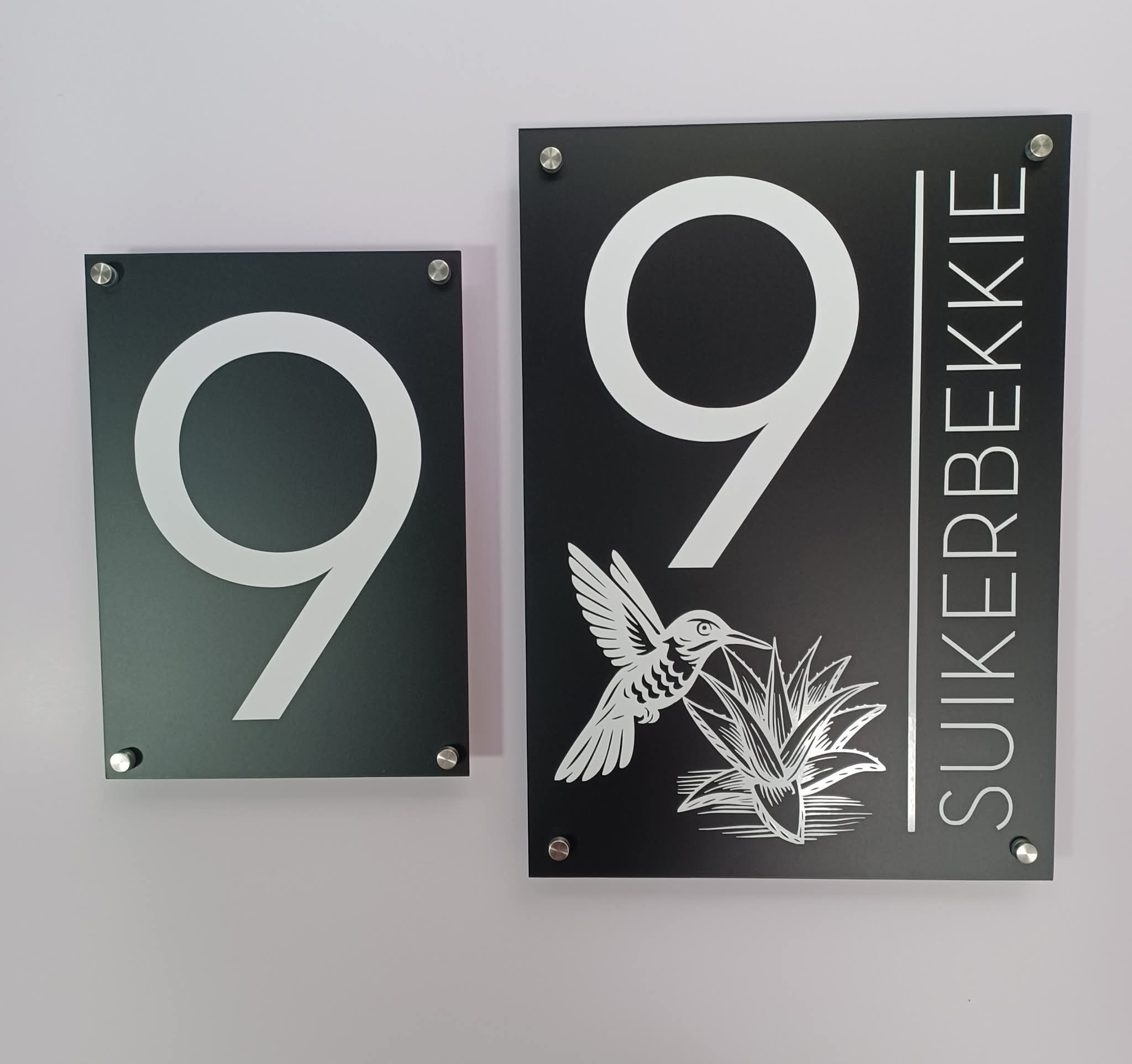 Hummingbird House Sign