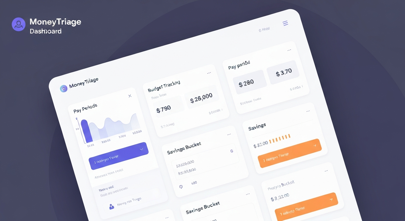 MoneyTriage Dashboard Preview