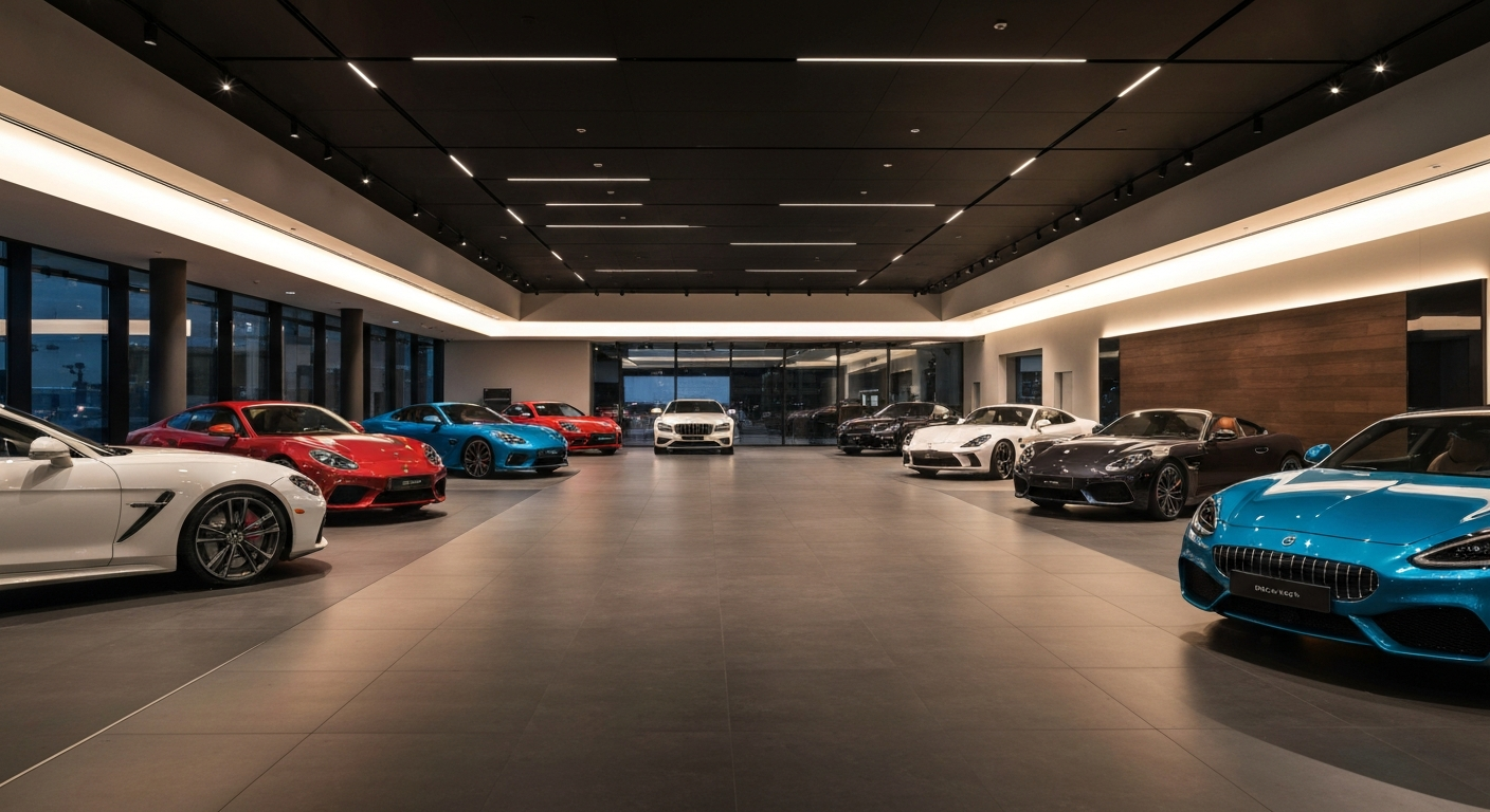 Modern Dealership Showroom