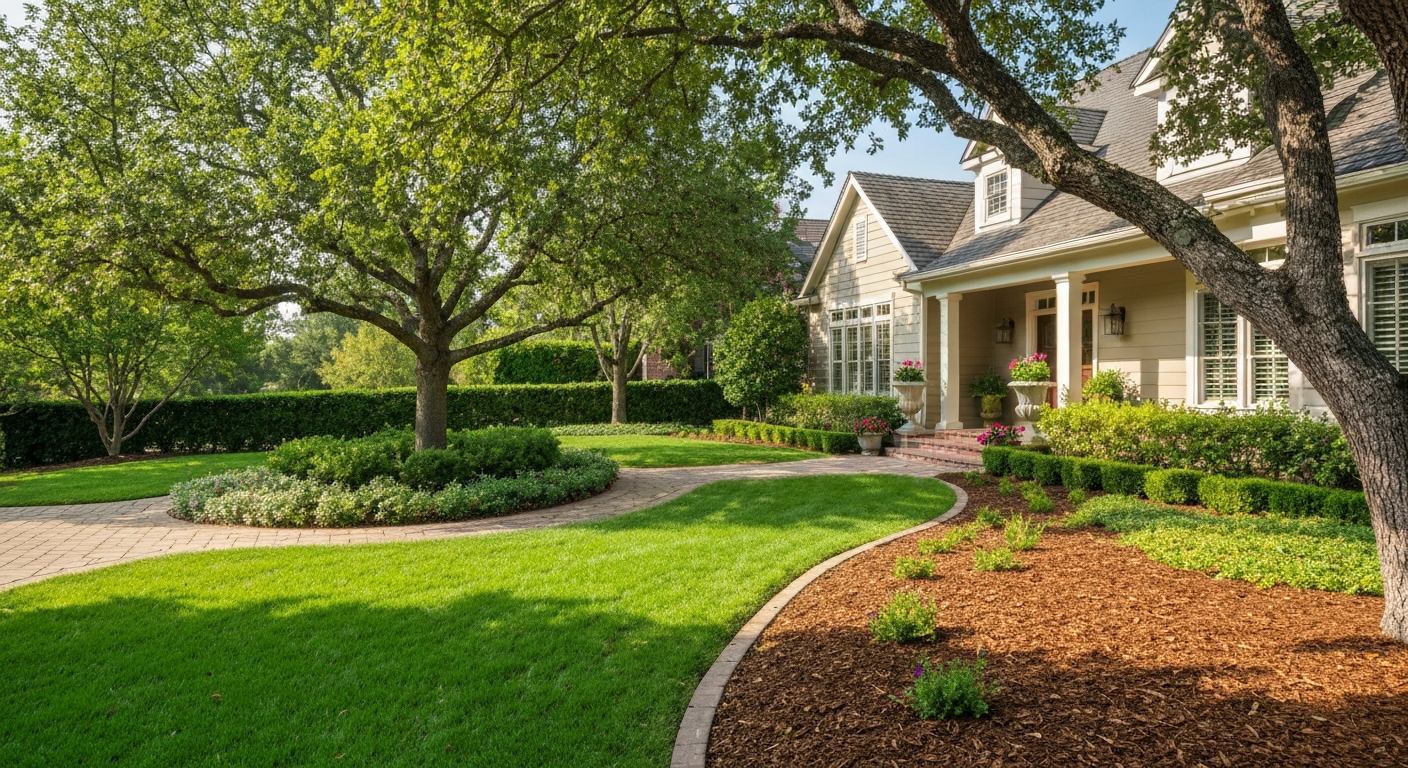 Beautifully landscaped property