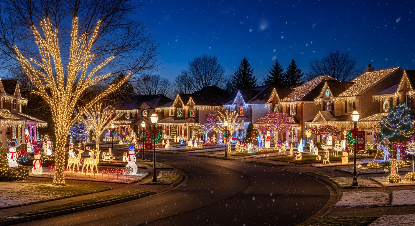 Spectacular Neighborhood Lights