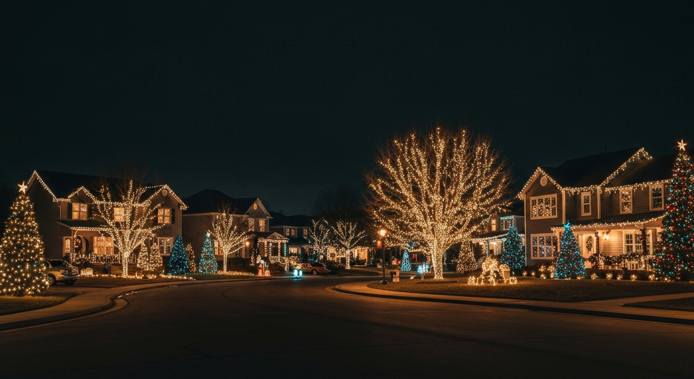 Christmas Lights Background