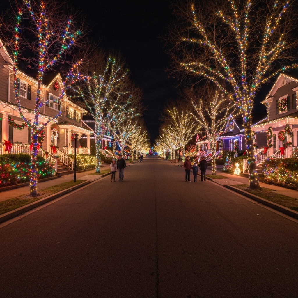 Lit Up Streets